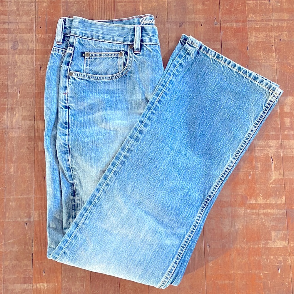 Indigo Palms Boot Cut Men’s Jeans Zipper 34x34